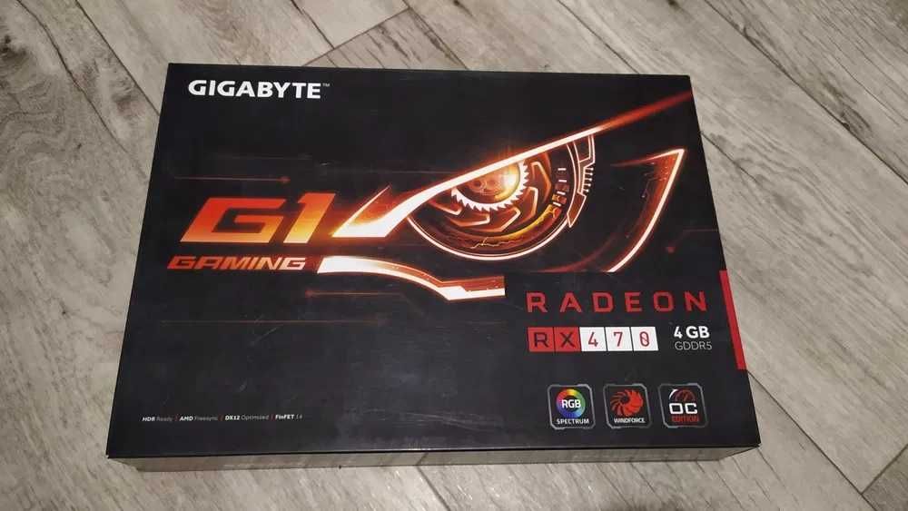 Gigabyte PCI-Ex Radeon RX470 G1 Gaming 4096MB GDDR5 (256bit)