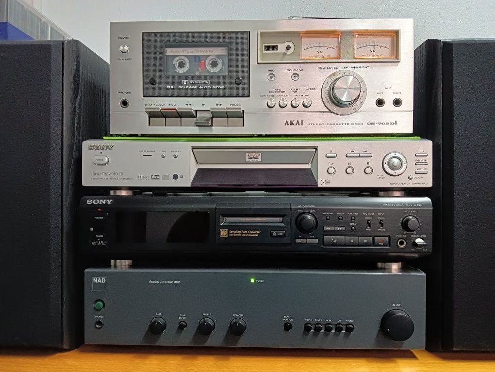 Aparelhagem NAD / Sony / Heco AKAI