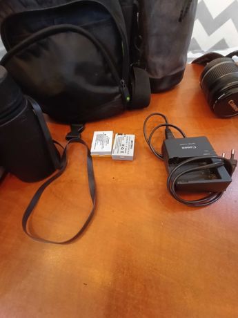 Canon eos 550 D plus mega zestaw profesjonalny