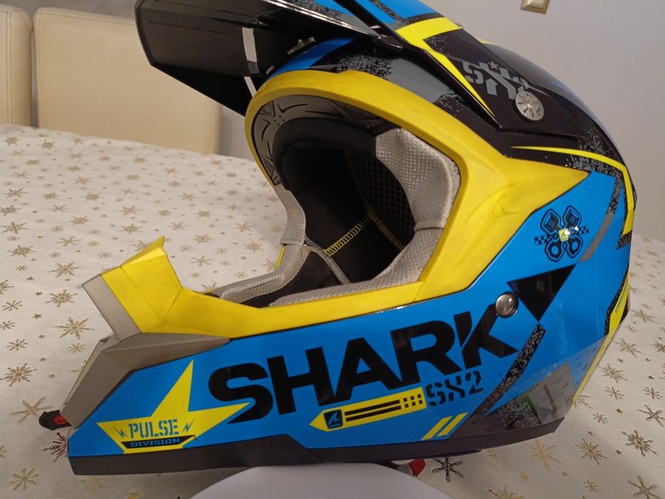 Kask cross SHARK SX2 quad rozmiar M