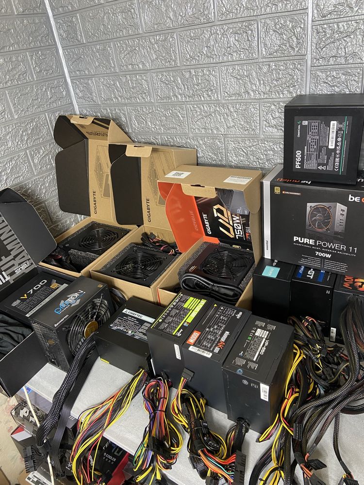 Блоки питания 500w,550w,600w,650w,700w,750w(Deepcool,Chiftec,Bequiet)