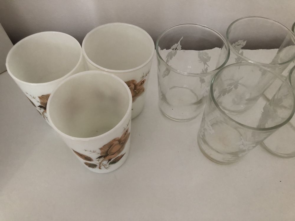 Komplet zestaw 16 szklanek szklanka szklanki zestaw