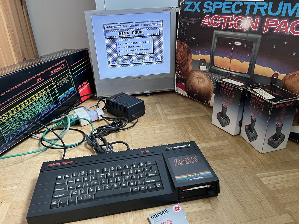 ZX Spectrum +3 Action Pack