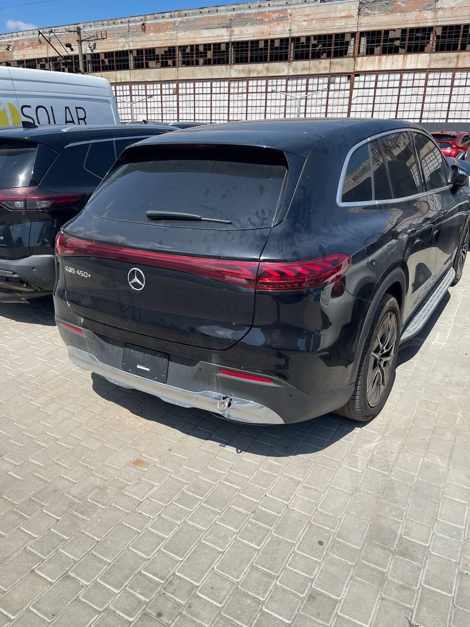 Разбока шрот Mercedes eqs suv на наличии