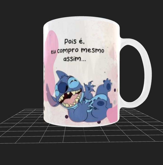 Canecas do Stitch Personalizadas Totalmente Feitas ao Gosto do Cliente