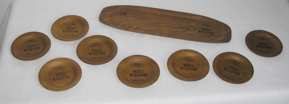 Tacka, podstawki drewniane Polmos