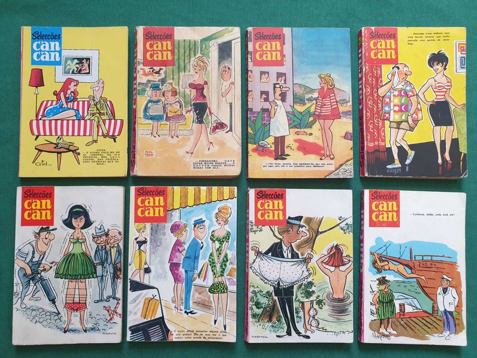 Livros Antigos de Humor e Cartoon Anos 60/70 (34 Livros)