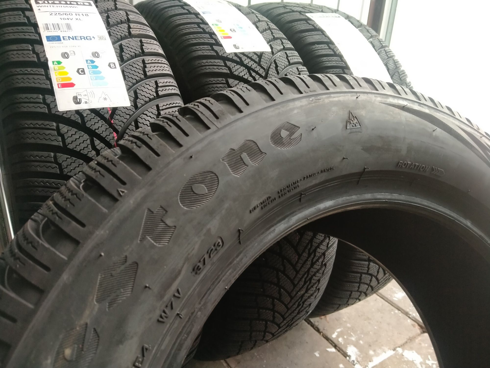 225/60r18 104V XL 2023r nowe FIRESTONE WinterHawk4 225/60/18