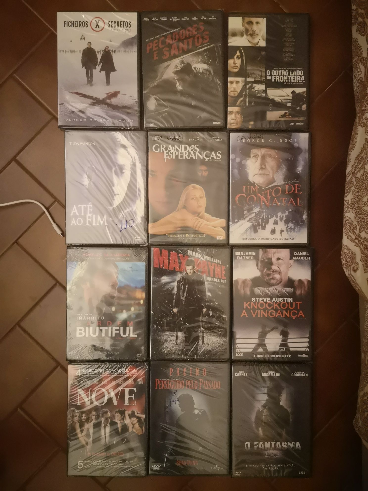 Dvds vários selados