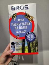 Nowa Siatka magnetyczna moskitiera na drzwi na owady Bros czarna
