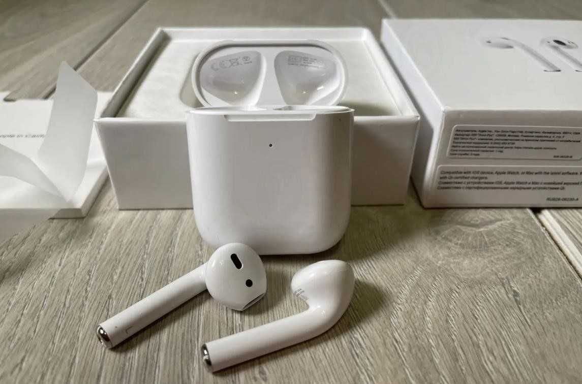 Airpods 2 1в1 Наушники Airoha +чехол