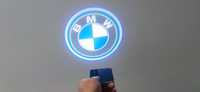 LED Logotipo BMW para porta 2 Unidades – Projetor logotipo para carro