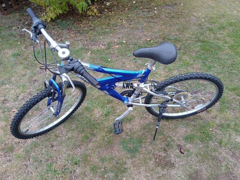 Rower dziecięcy młodzieżowy ammaco koła 24cali rama aluminiowa sprawny