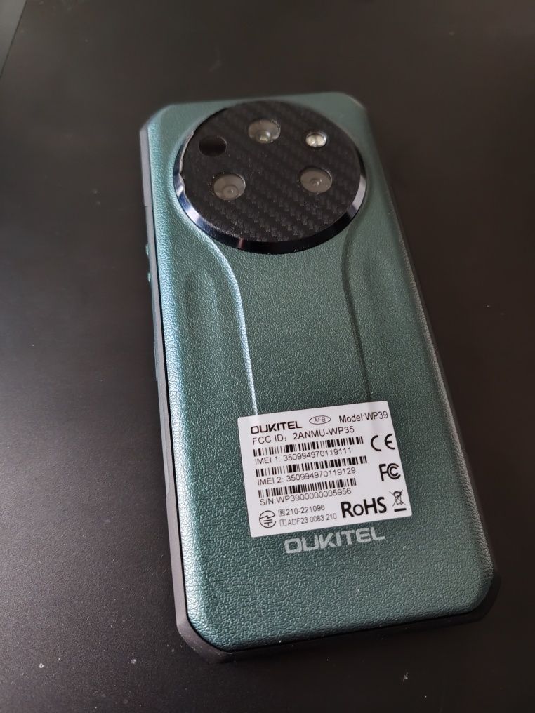 Oukitel WP39 24 gb ram 256 rom bat. 11000