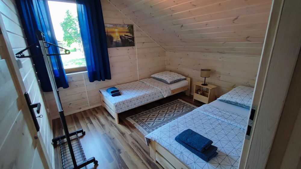 Dom do wynajęcia z widokiem na jezioro Kalwa - Mazury Sylwester