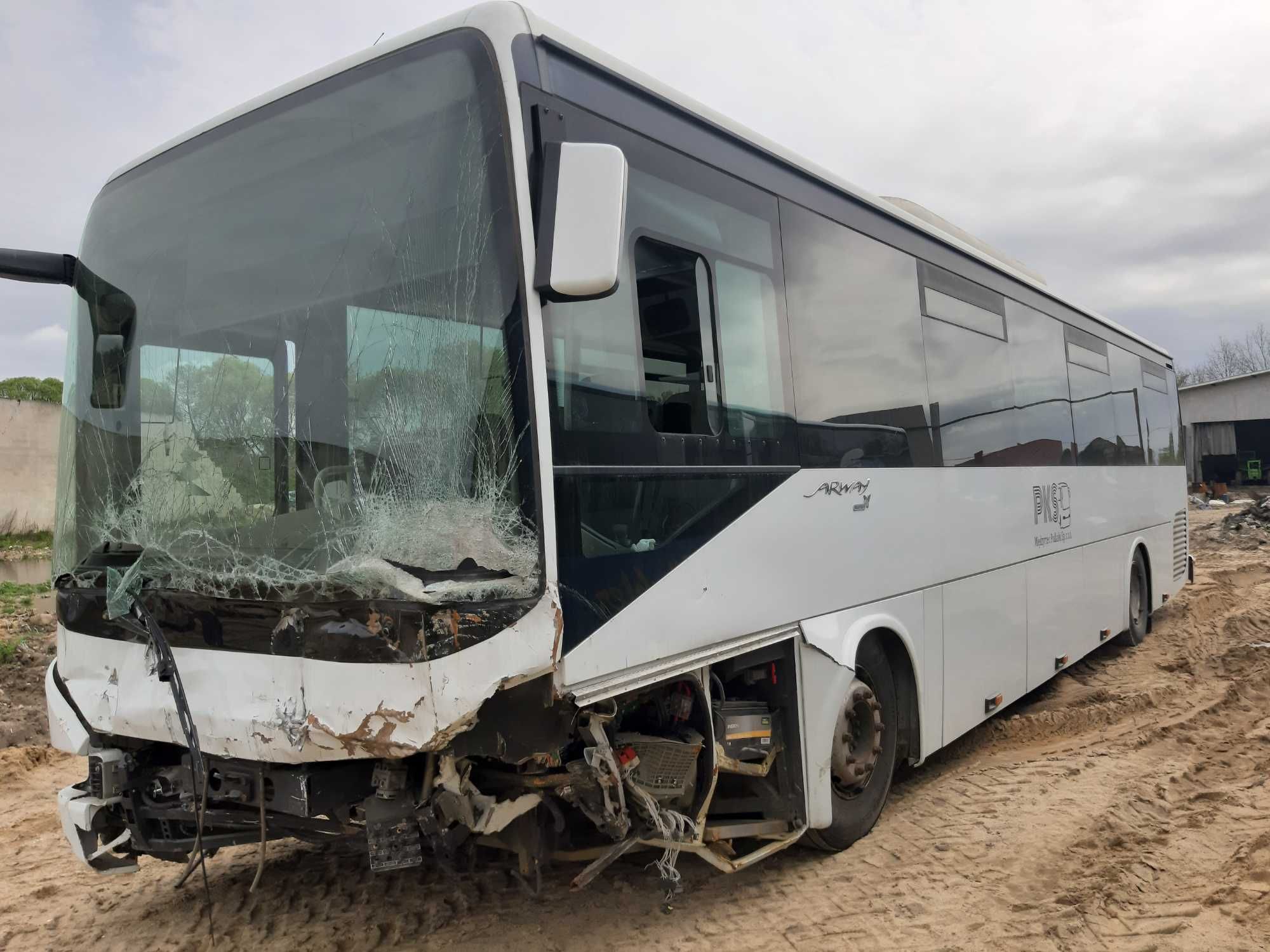 Klapa tył Autobus IVECO IRISBUS ARWAY EURO5 drzwi zderzak maska części