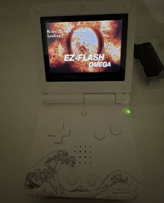 Ez Flash Omega флеш карта / картридж gba / gba sp / nds / gb