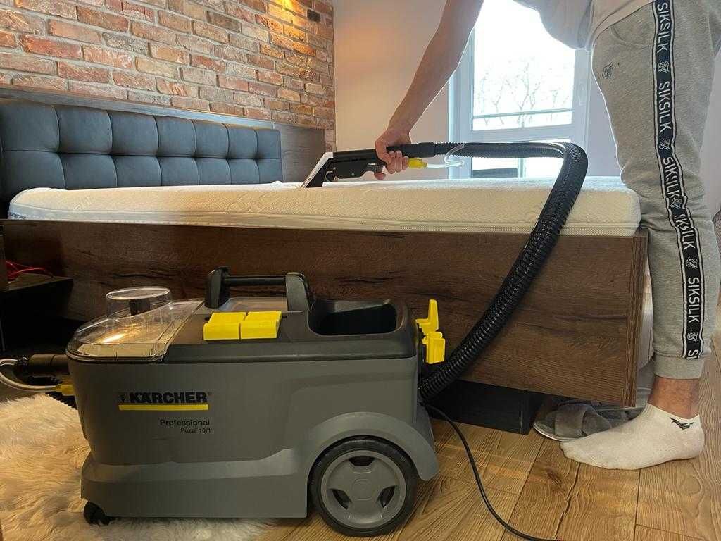 Wynajem Profesjonalnych Odkurzaczy Piorących Karcher Puzzi10/1 +CHEMIA