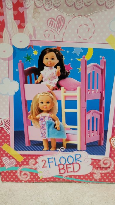 Лялічки Evi з двохярусним ліжечком