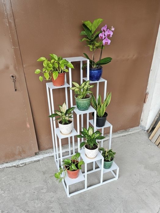 Kwietnik Stojący 9 Poziomów Kaskada XXL 120cm
