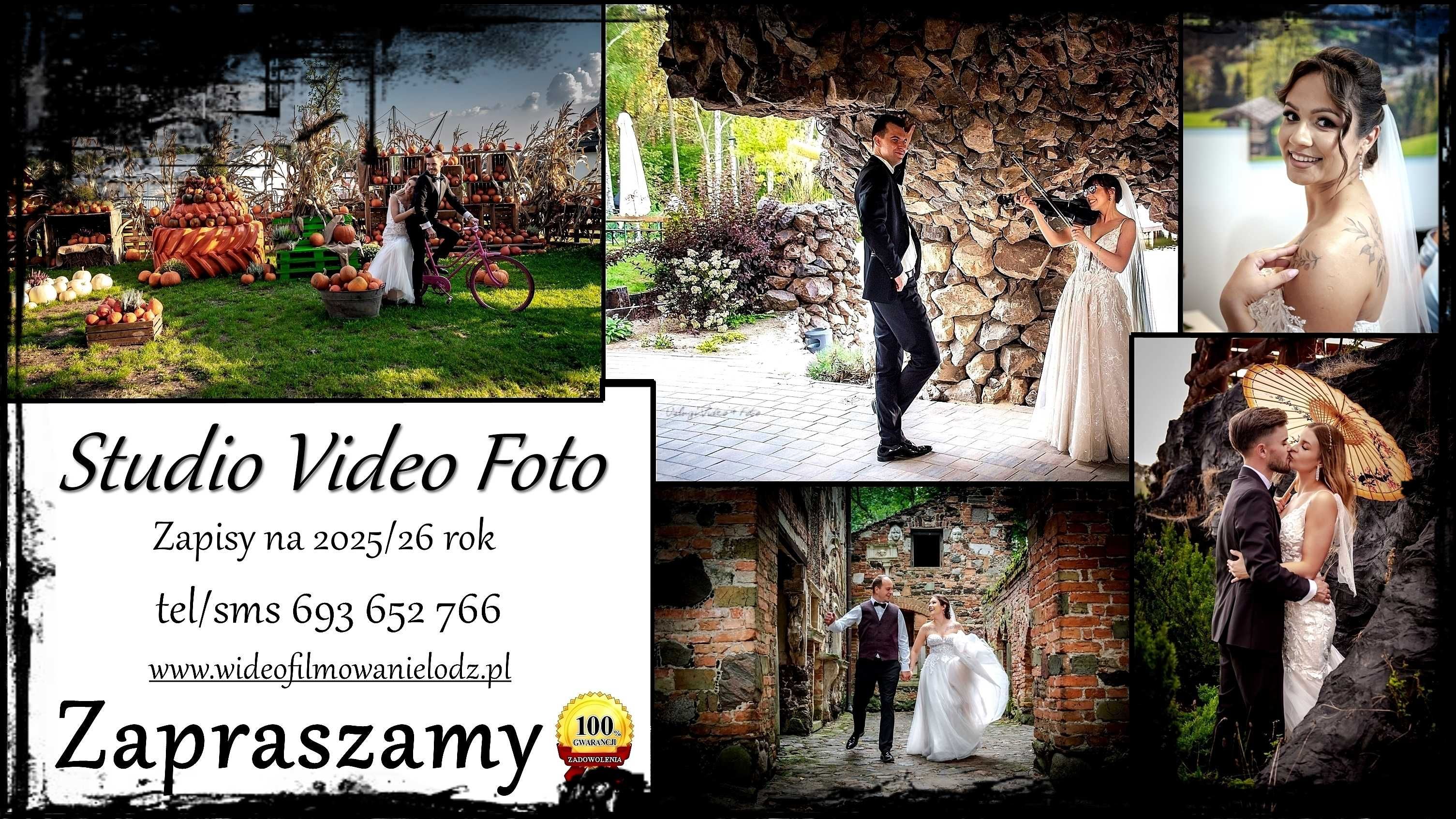 Kamerzysta + Fotograf - pakiet, woj. Łódzkie