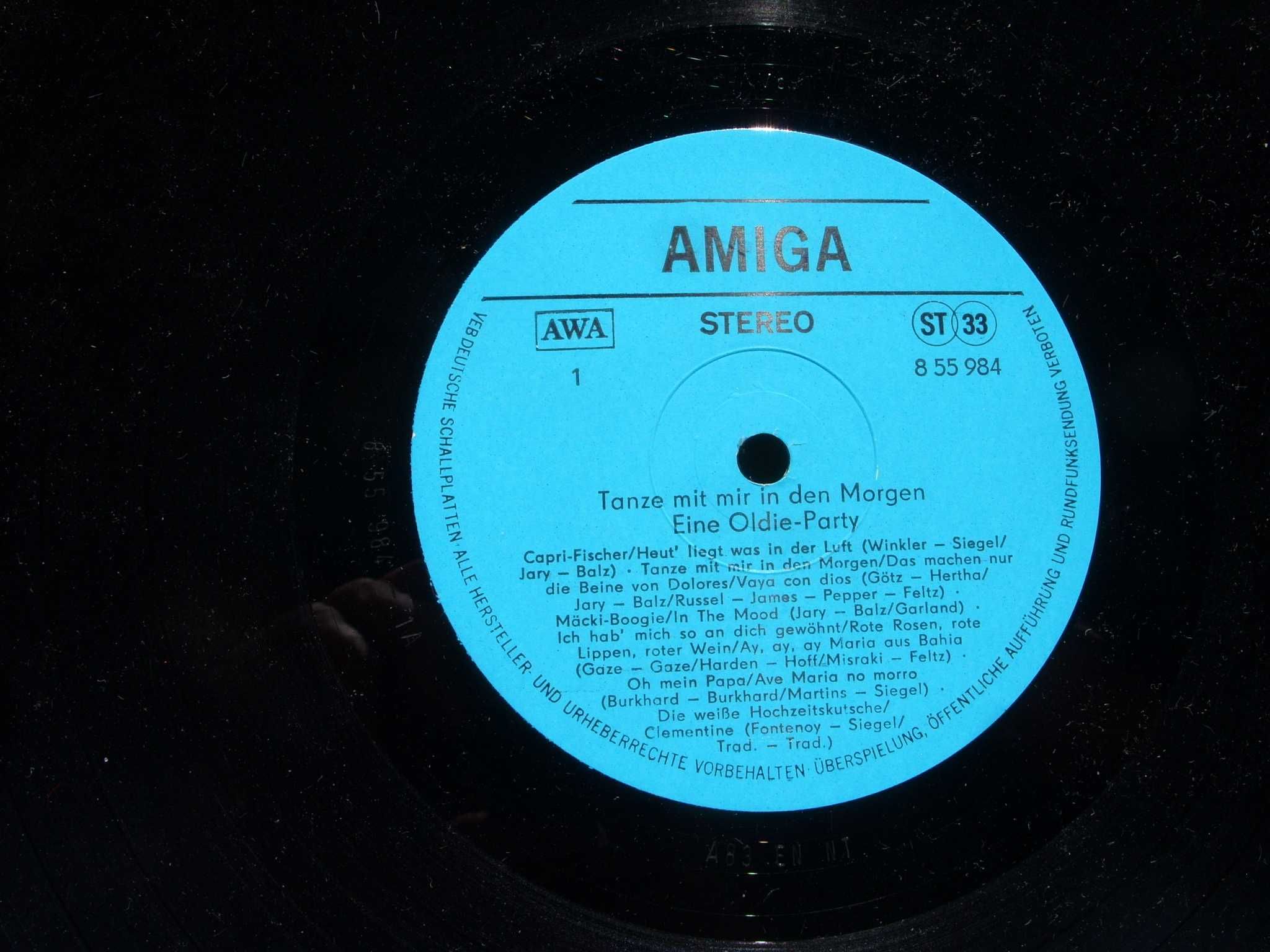 16.winyl LP.; Tanze mit mir in den morgen; Amiga 1983 rok.