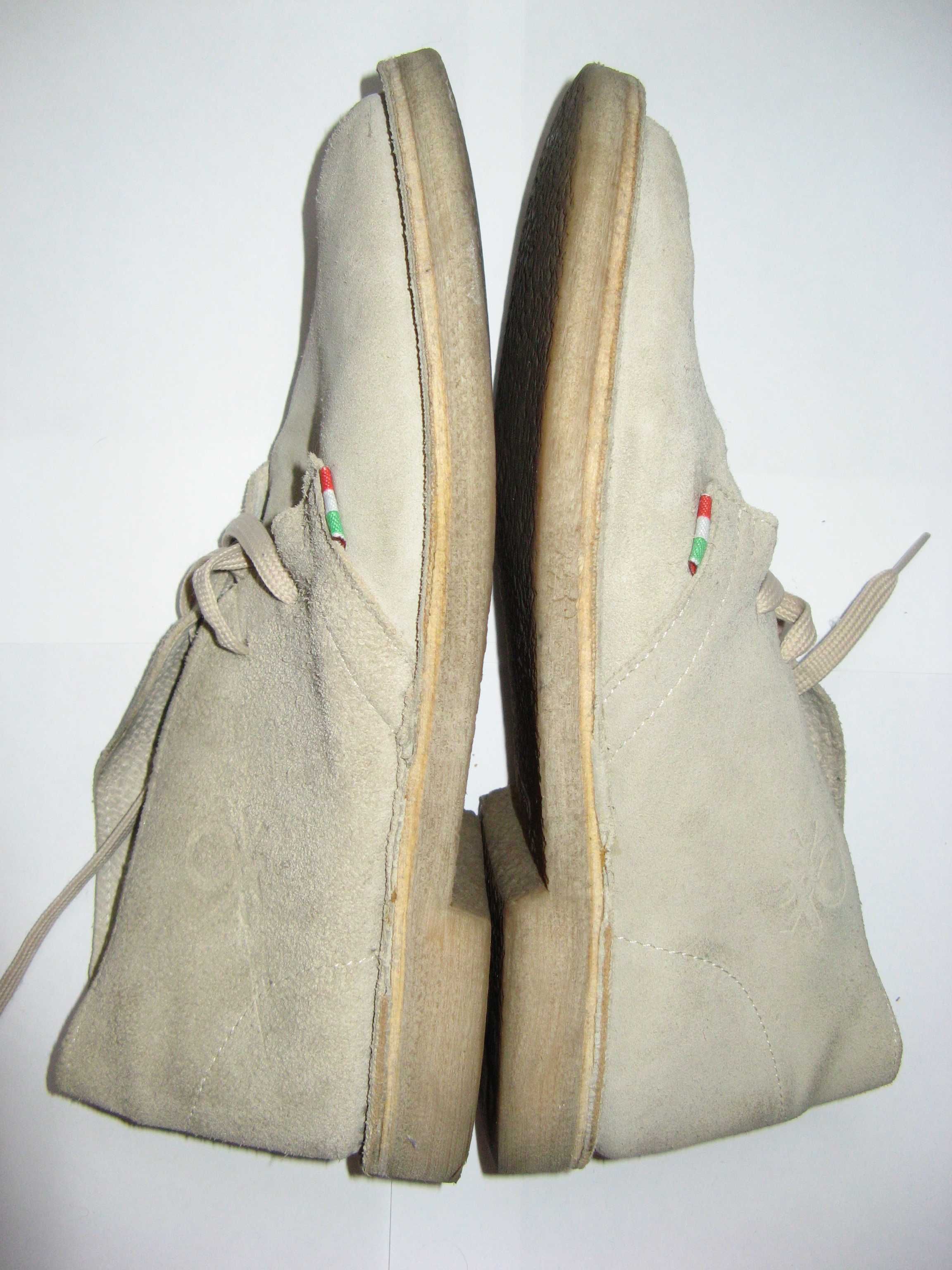 Ботинки (чакка/дезерт) Pelle. Made in Italia. Стелька 26–26,5 см
