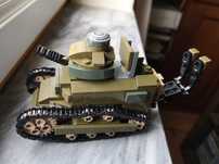 Lego Renault FT17 tanque WWI