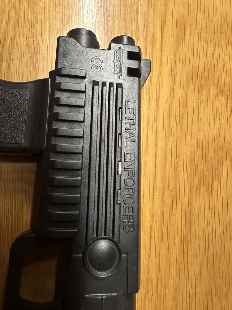 Comando pistola Lethal Enforcers nintendo famicon mega drive