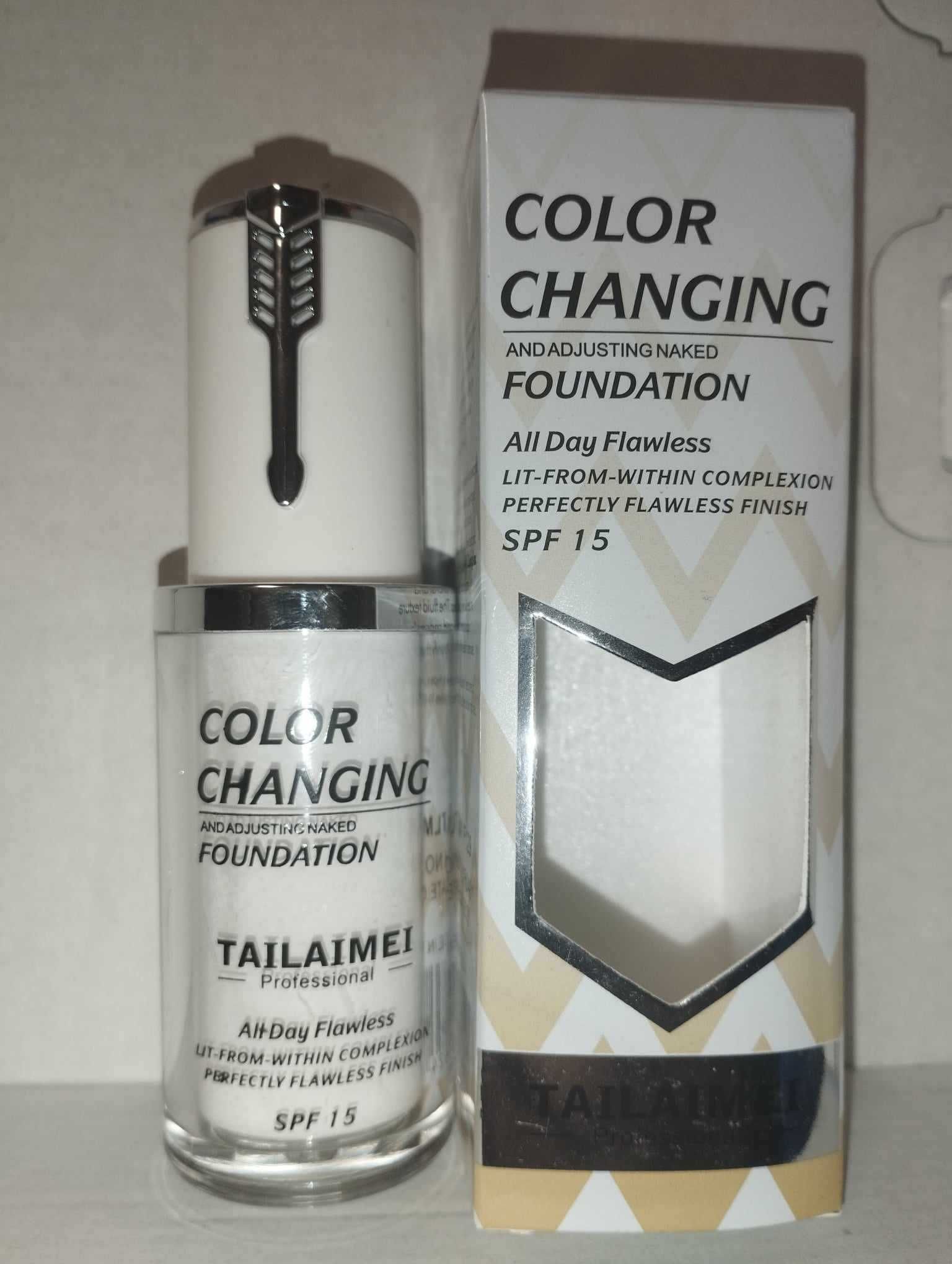Podkład do twarzy tailaimei Color Changing