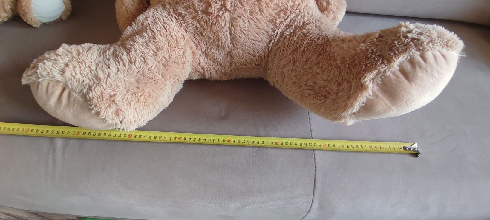 Piękny DUŻY miś ponad 60 cm-90cm/ok70cm. Idealny na prezent.