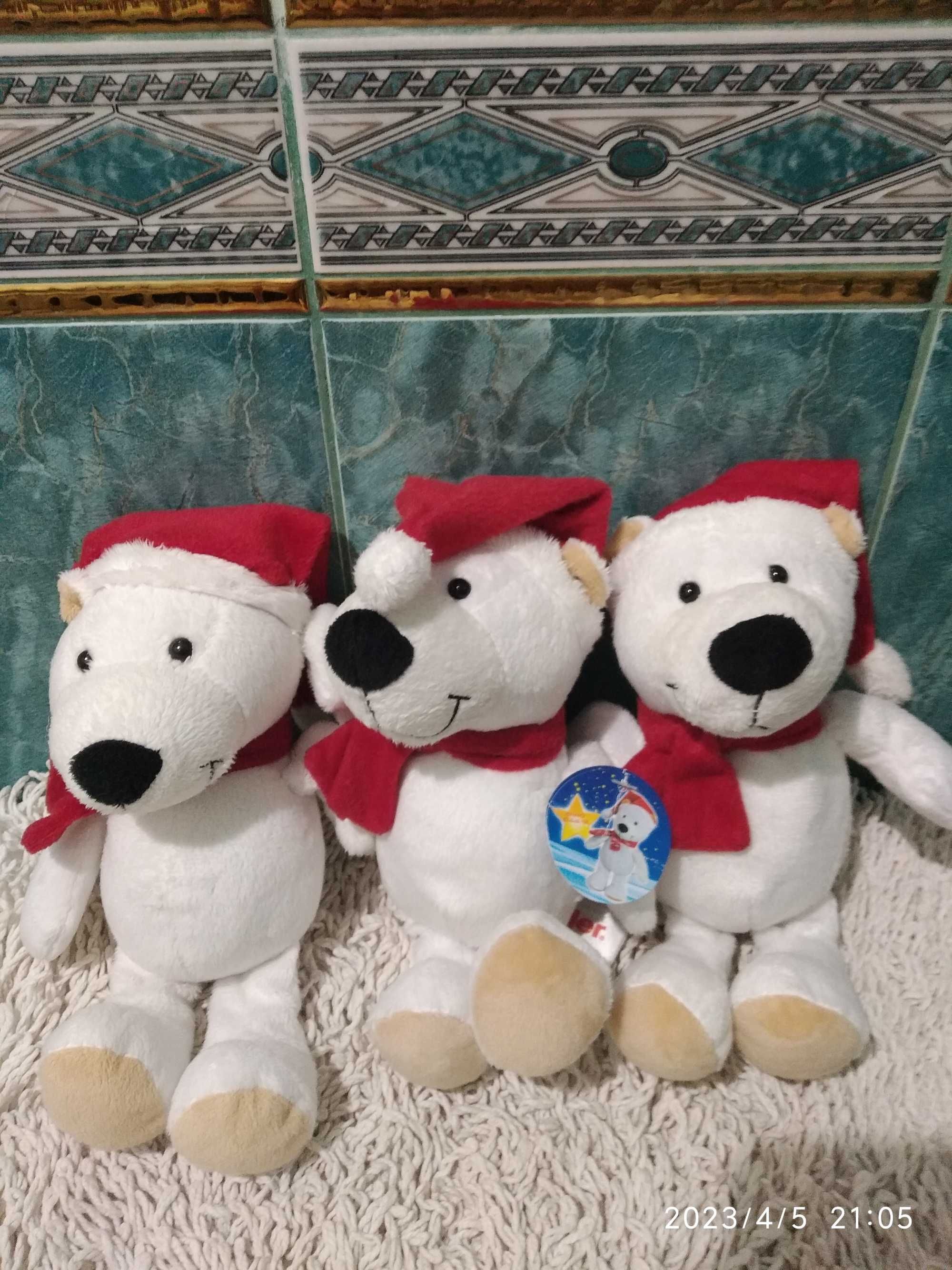 Мишка , миша , ведмедик , мягкая игрушка(25 см )Kinder
