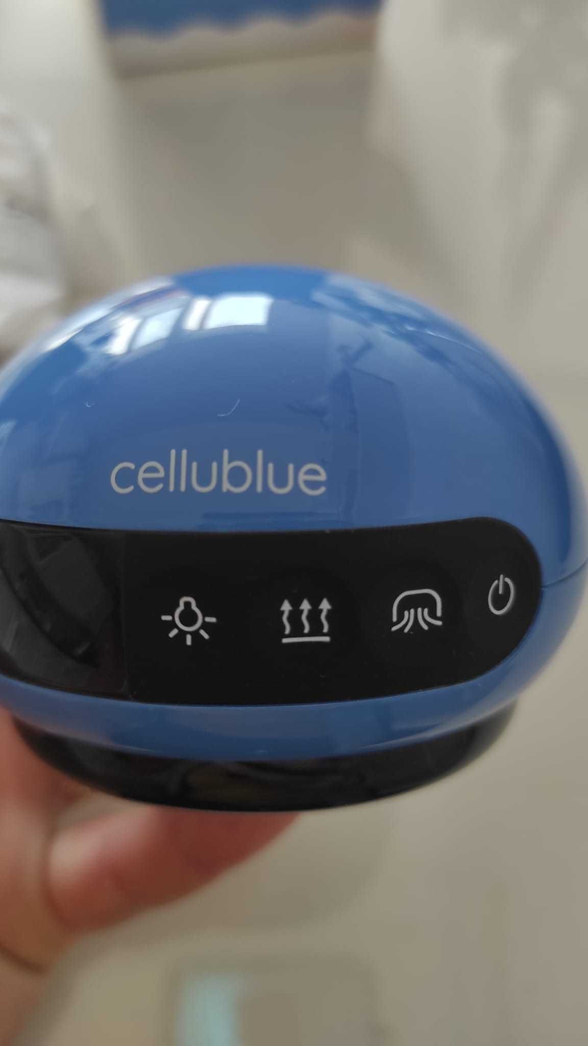 Elektryczna bańka antycellulitowa CELLUBLUE - MASAŻER ANTYCELLULITOWY