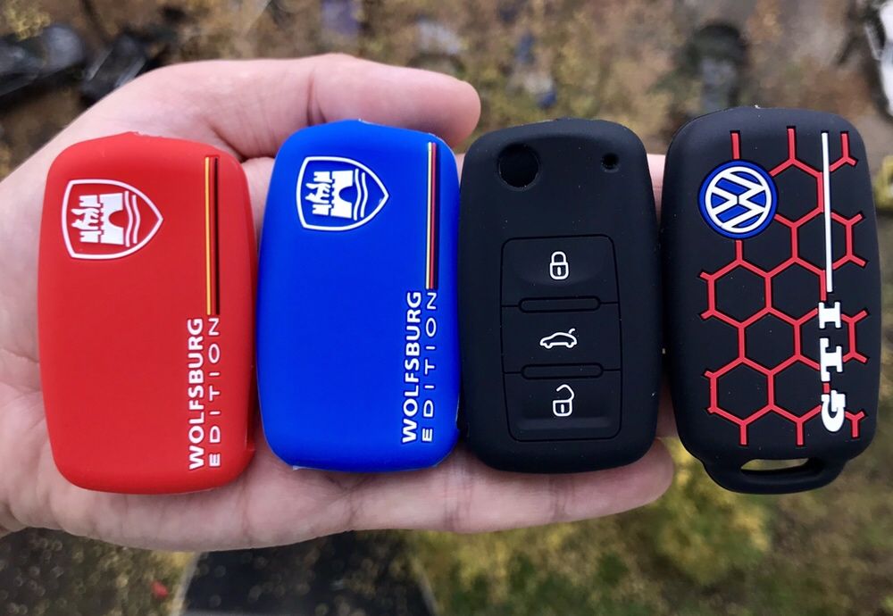 чехол для ключа Volkswagen Passat,Golf,Tiguan,Touareg,Polo,Jetta