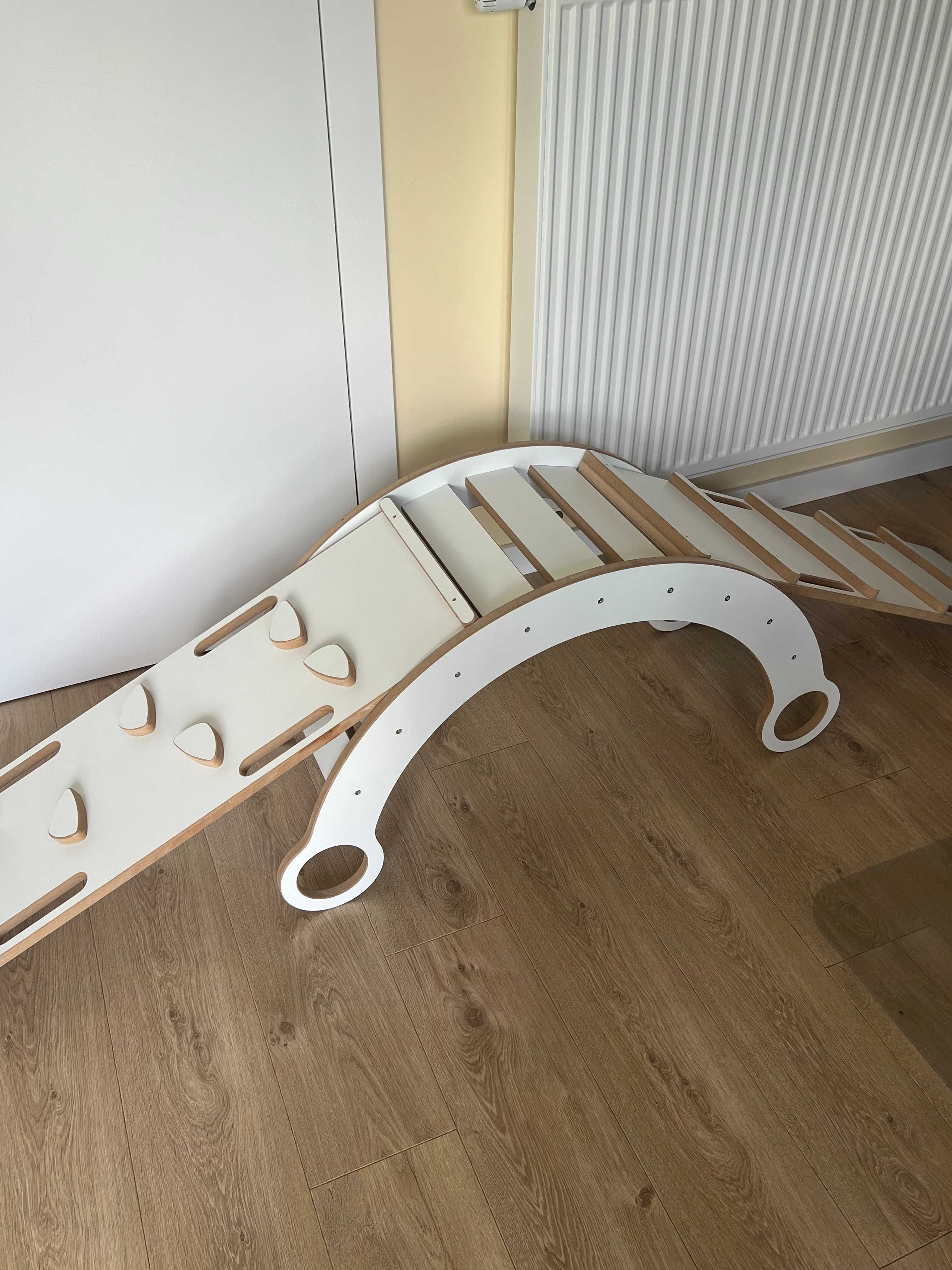 Zestaw wspinaczkowy + zjeżdżalnia dla dzieci Babywood