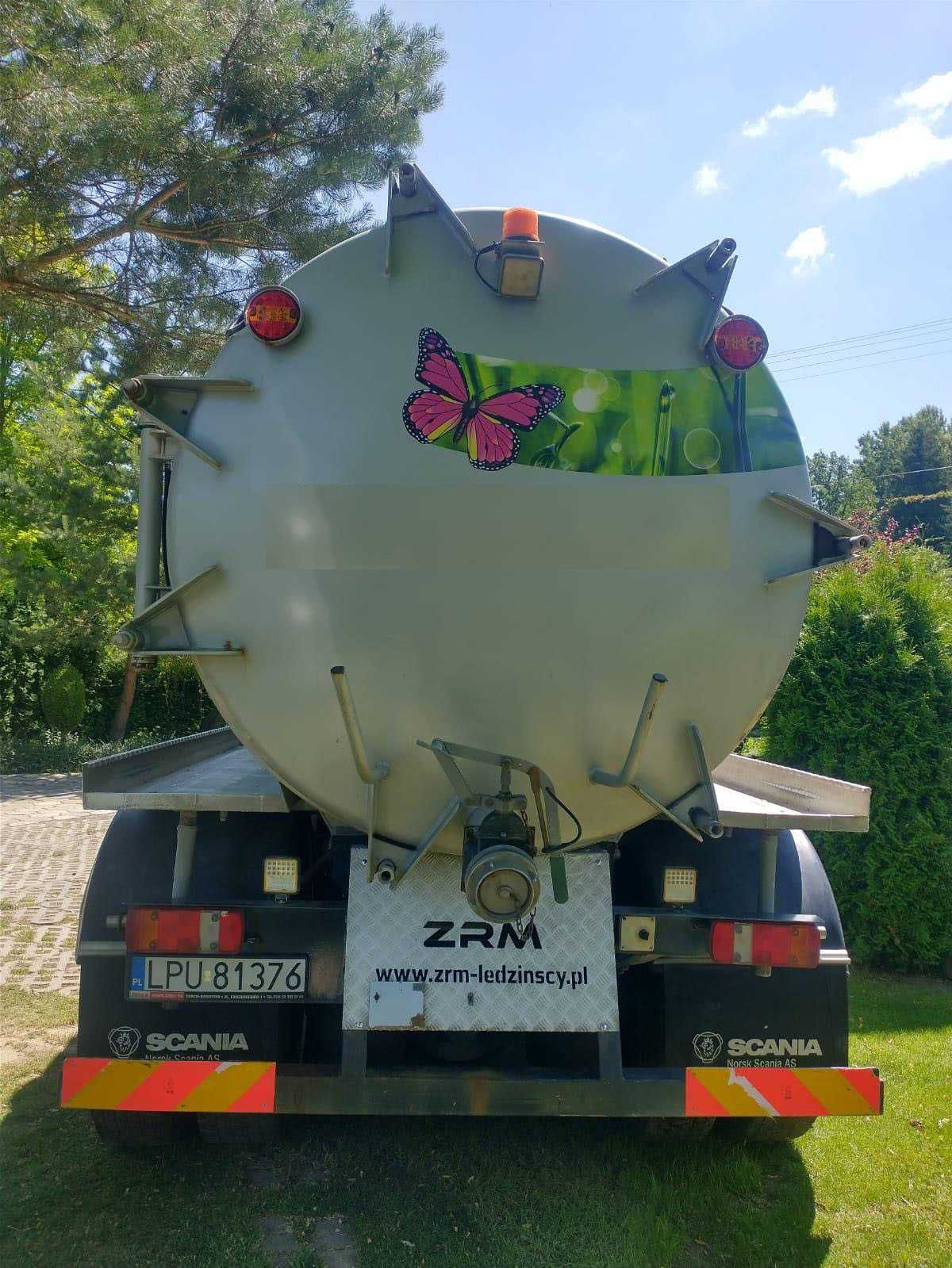 Scania P270 pojazd asenizacyjny