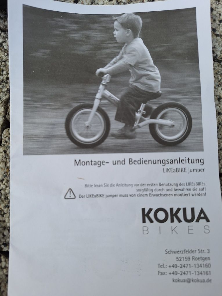 Rowerek biegowy KOKUA