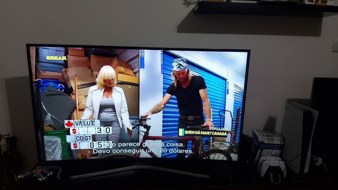 Smart tv led samsung 55"