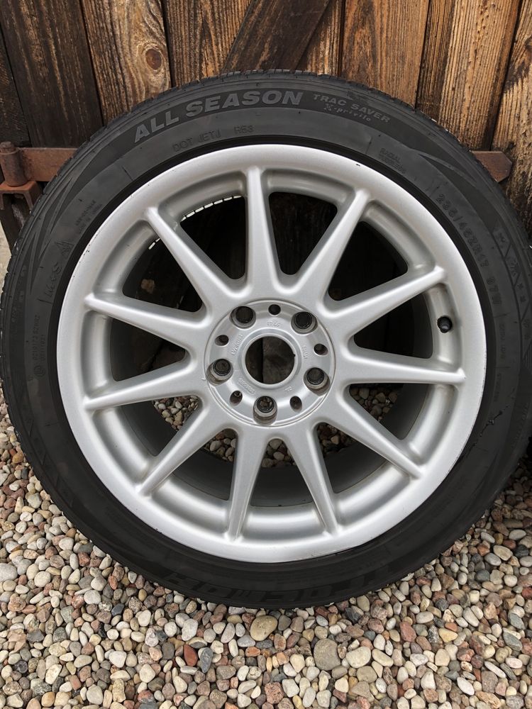 Felgi BMW Hartge 17” 5x120 + Opony wielosezonowe Tracmax 235/45R17