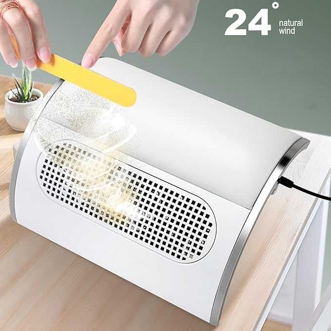 odkurzacz do pyłu do  paznokci 80 W, Profesjonalny  jak za darmo