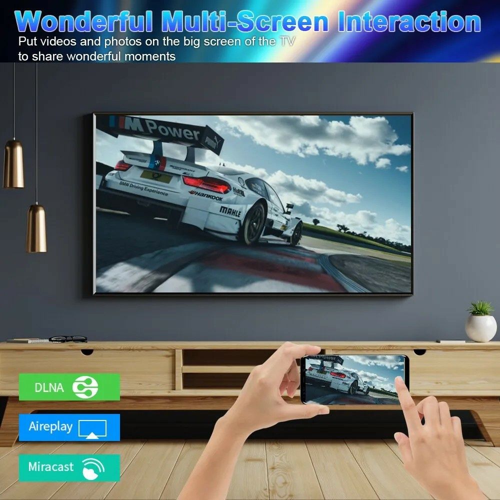 Android 13 TV Box ATV Подвійний+ аєромиш у подарунок