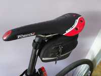 Siodełko rowerowe San Marco REGALE RED EDITION czarno-czerwone