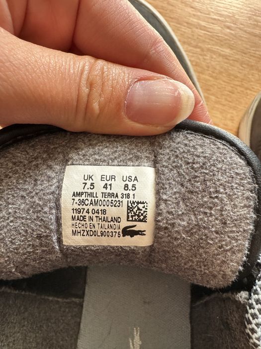 Buty męskie Lacoste