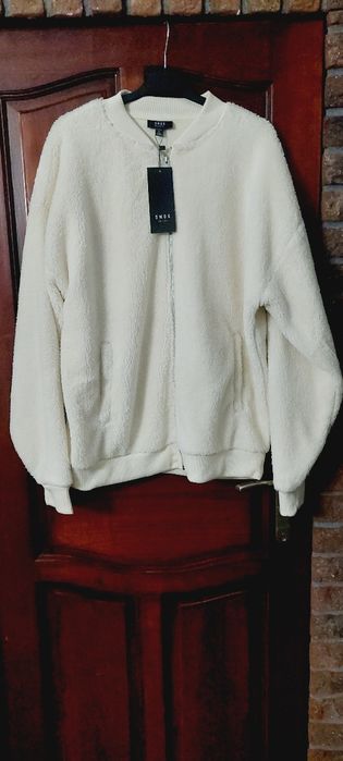 Kurtka bomberka misiu futrzana futerko męskie L XL