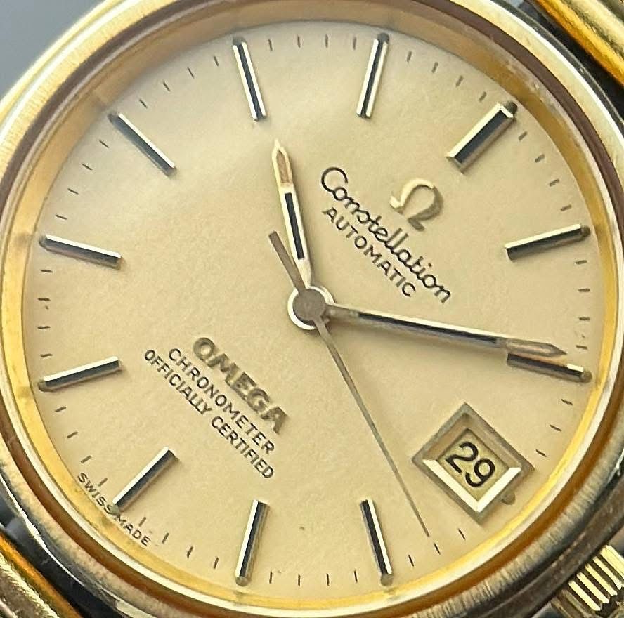 Zegarek Omega Constellation C-Shaped Cal. 1011 Goldcap