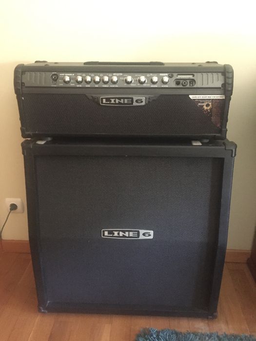 LINE 6 Spider IV HD150 Stereo Head + combo Line6 Spider 4x12