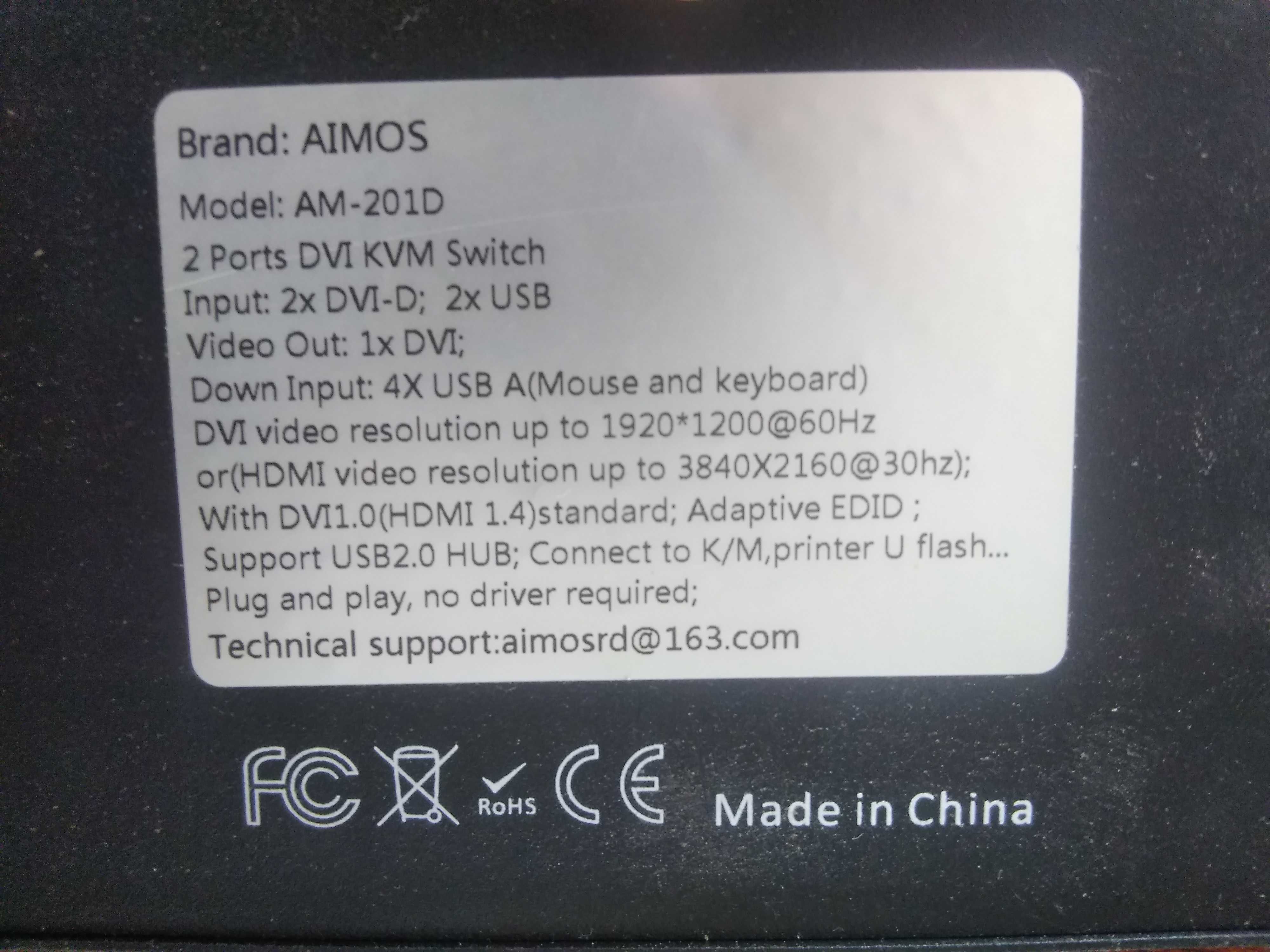 Switch aimos am 201d