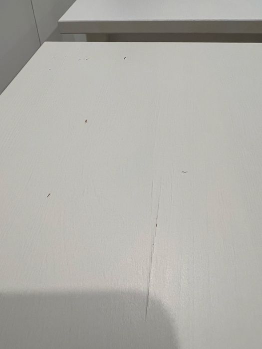 Stolik nocny Ikea Hemnes lite drewno biały bejcowane szuflada