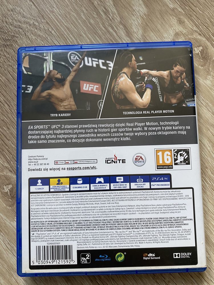 Ufc 3 gra na ps4