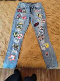 Фирменные итальянские джинсы бой френды xs,на рост 155 160, оригинал